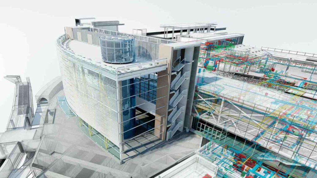 3D Modeling Create By BIM Software.