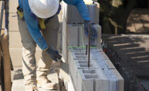 concrete masonry unit wall