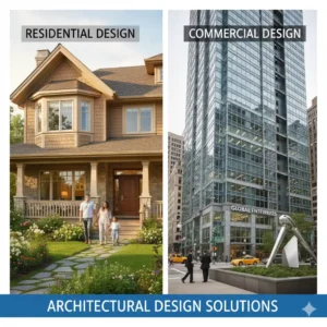 Residential vs. Commercial Architectural Design Solutions