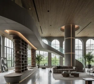 Interior and Structural Design Integration Building
