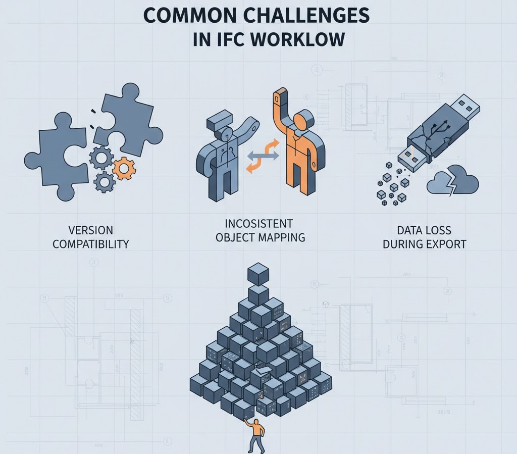 Common Challenges in the IFC Workflow