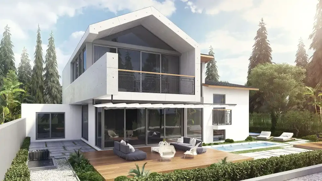 Exterior 3D Rendering