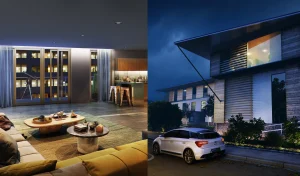 Interior vs Exterior 3D Rendering