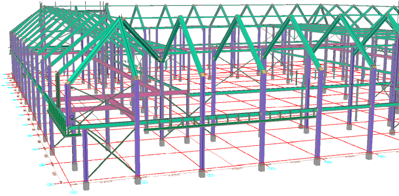 Structural Steel Detailing 3D