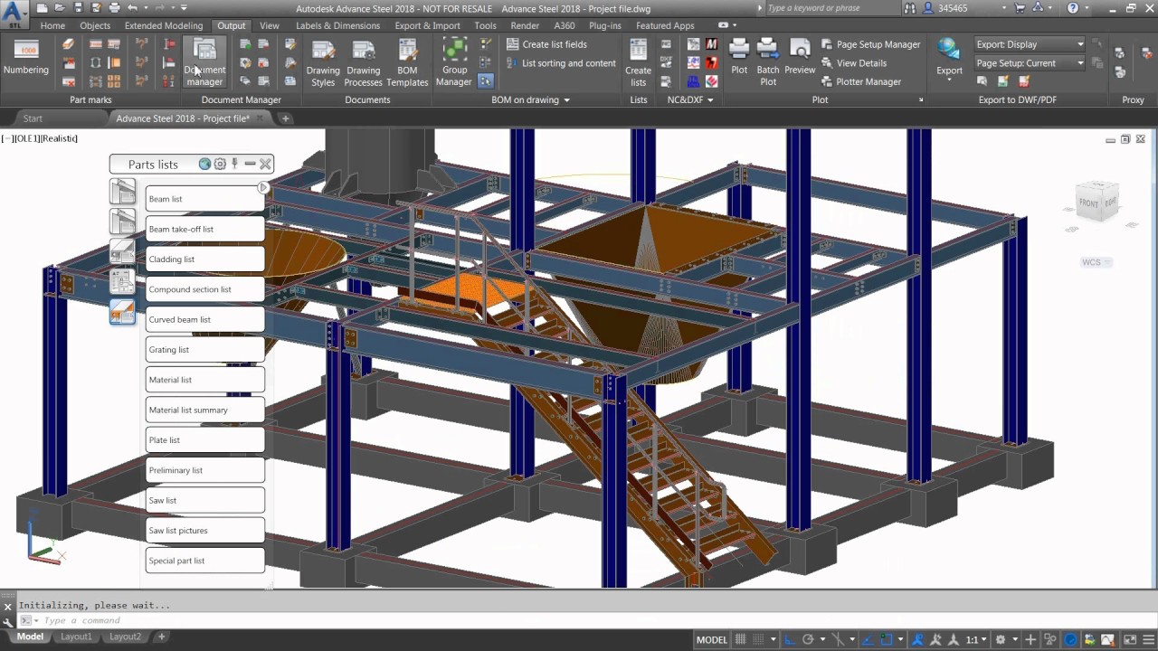 Advanced Steel Detailing