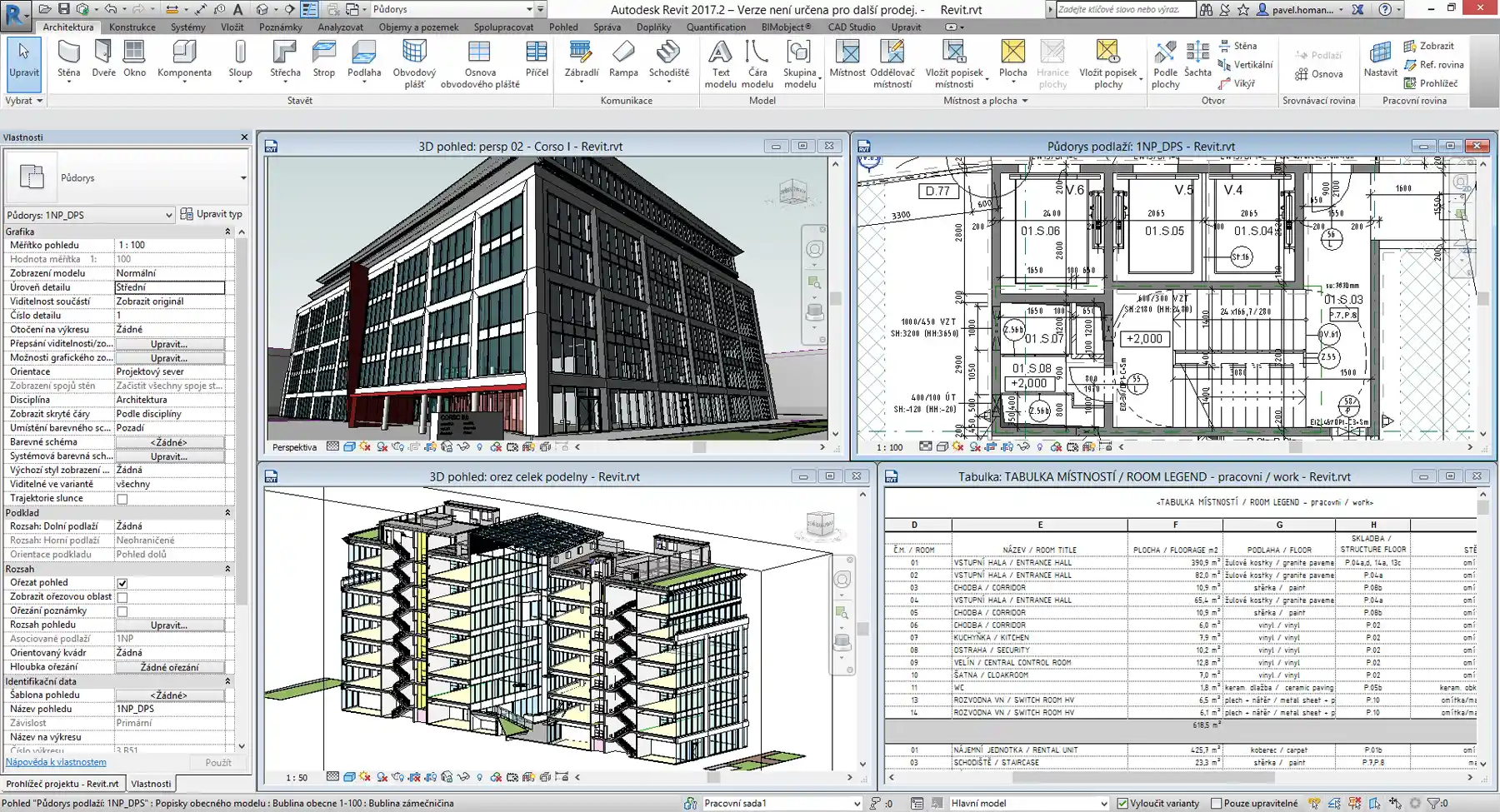 Revit BIM for design