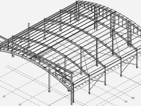 Steel shop drawing process