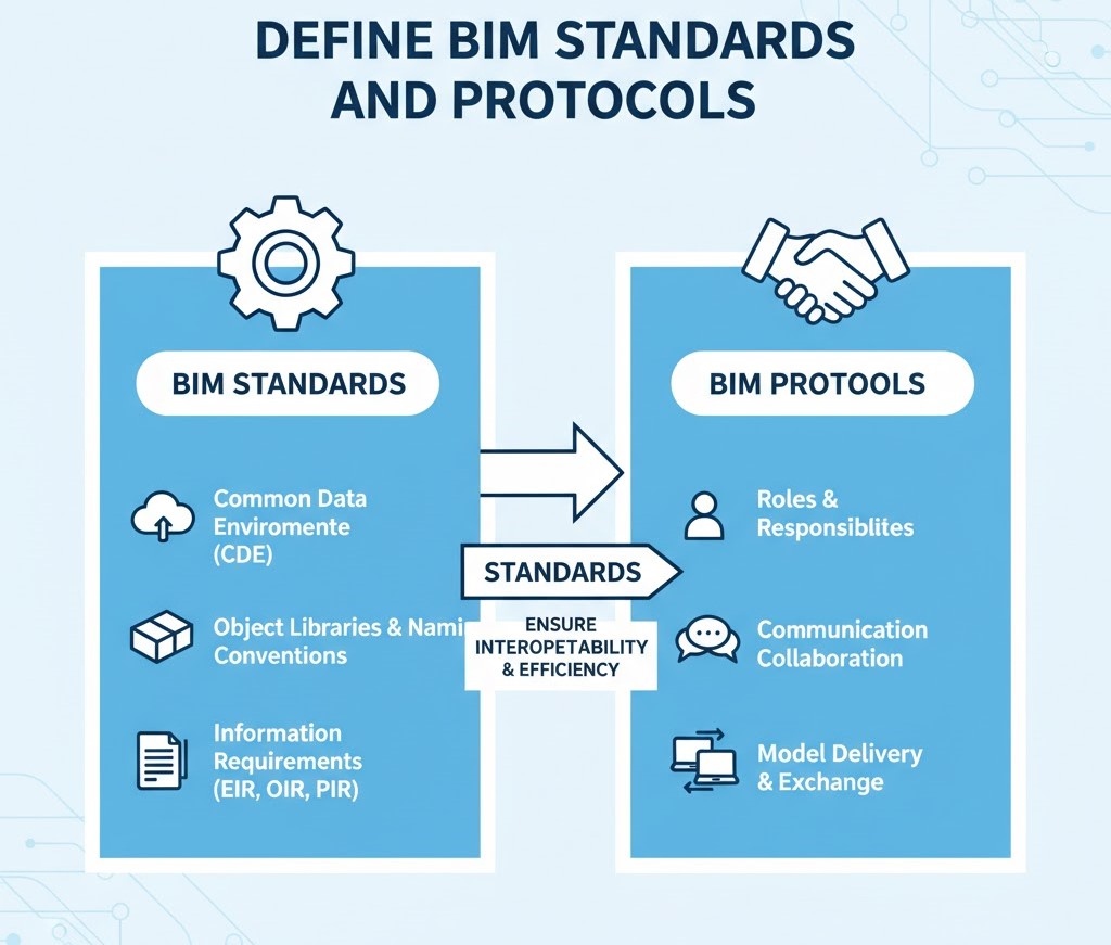Define BIM Standards and Protocols