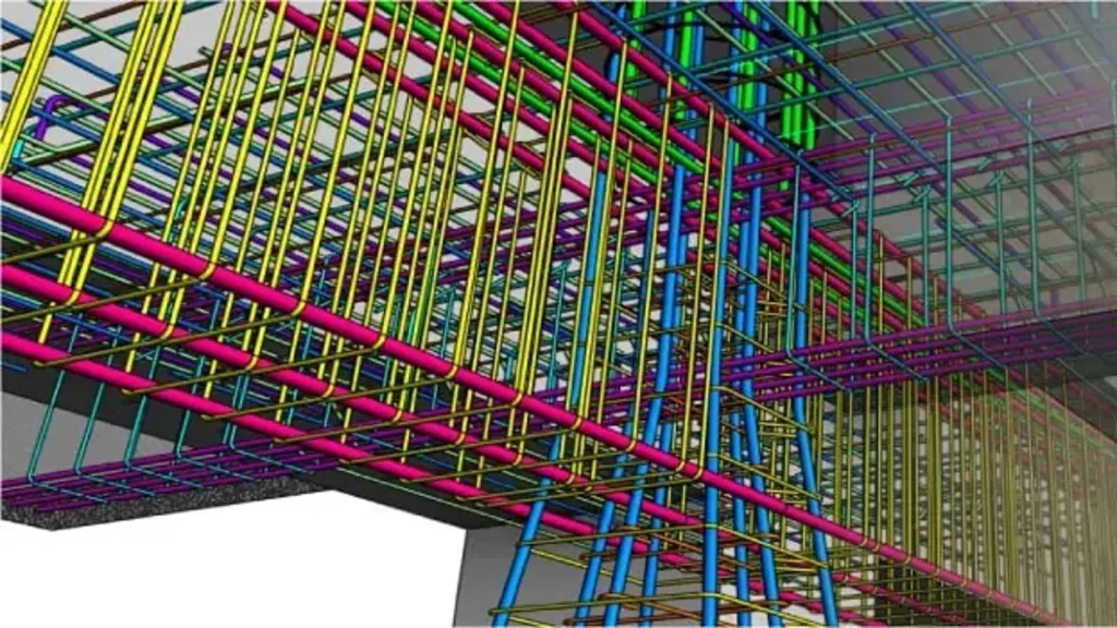 3D BIM Coordination for Rebar detailing