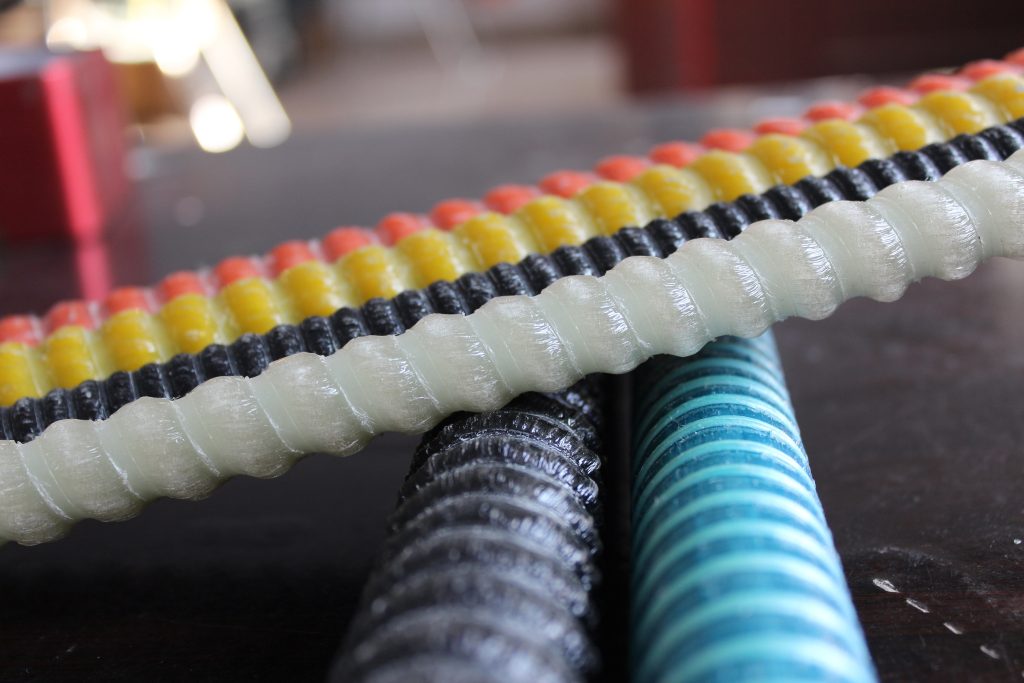 requirements for placing and fastening fiberglass rebar