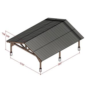 Frame a Shed Roof