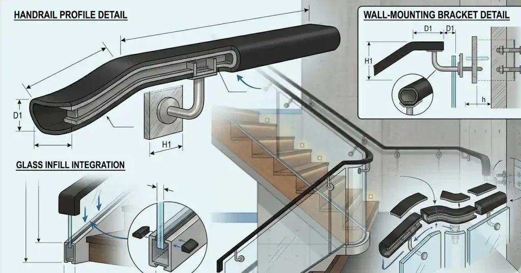 What Is a Stair Handrail Detail