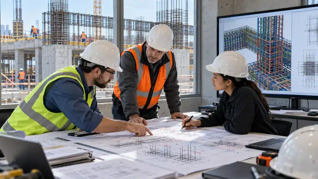 Rebar placing drawing approval process overview